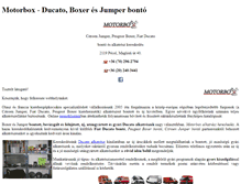 Tablet Screenshot of boxerjumperducato.hu